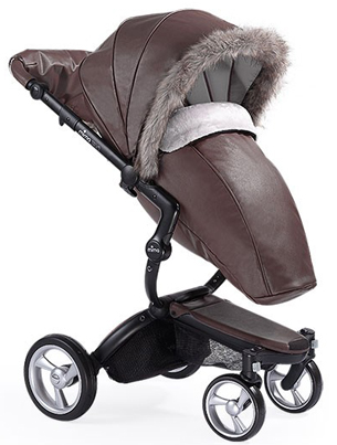 Mima Xari Winter Outfit Chocolate pentru scaun sport.